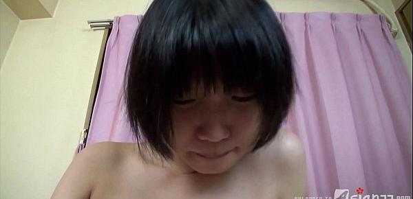  Sex with a short-haired Japanese college girl